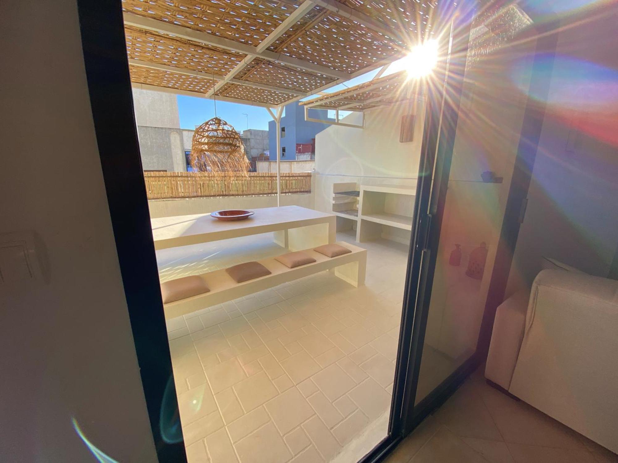 Magnificent Apartment With Private Rooftop Terrace Tanger Kültér fotó